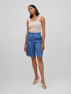 Vila Tanktops Top Conelia Dames Wit -Vila 7106ef7d5c32807f5eadeb485f90f988