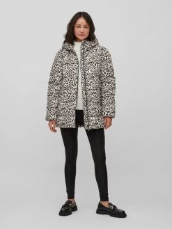 Vila Winterjassen Winterjas Tate Dames Beige / Crème -Vila 71cd753fa473f782d37068ef77606ac4