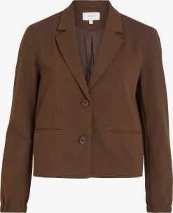 Vila Klassieke Blazers Blazers Mary Dames Donkerbruin