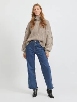 Vila Coltruien Trui Oa Dames Donkerbeige 9 Vila Coltruien Trui Oa Dames Donkerbeige -Vila 72c78dc64d8562f5765cff42df374b55