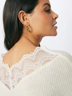 Vila Fijngebreide Truien Trui Dames Wolwit 9 Vila Fijngebreide Truien Trui Dames Wolwit -Vila 73eee668d0c3b25065c079fe5563d509