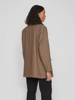 Vila Klassieke Blazers Blazers RONA Dames Bruin -Vila 741a71af765936f04eecd7f16ee55922