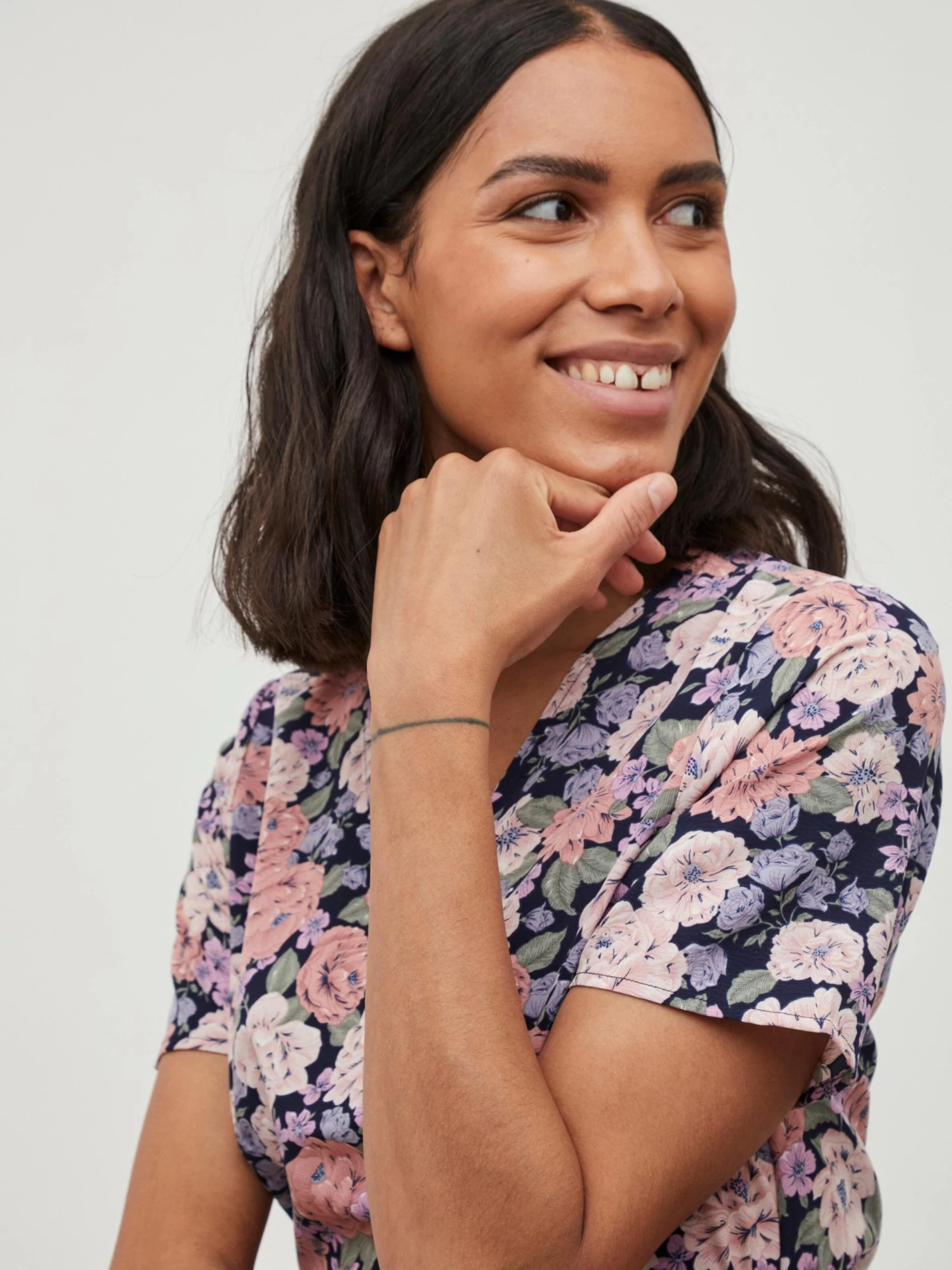 Vila Mini Jurken Jurk KAVA Dames Navy 6 Vila Mini Jurken Jurk KAVA Dames Navy - Afbeelding 6