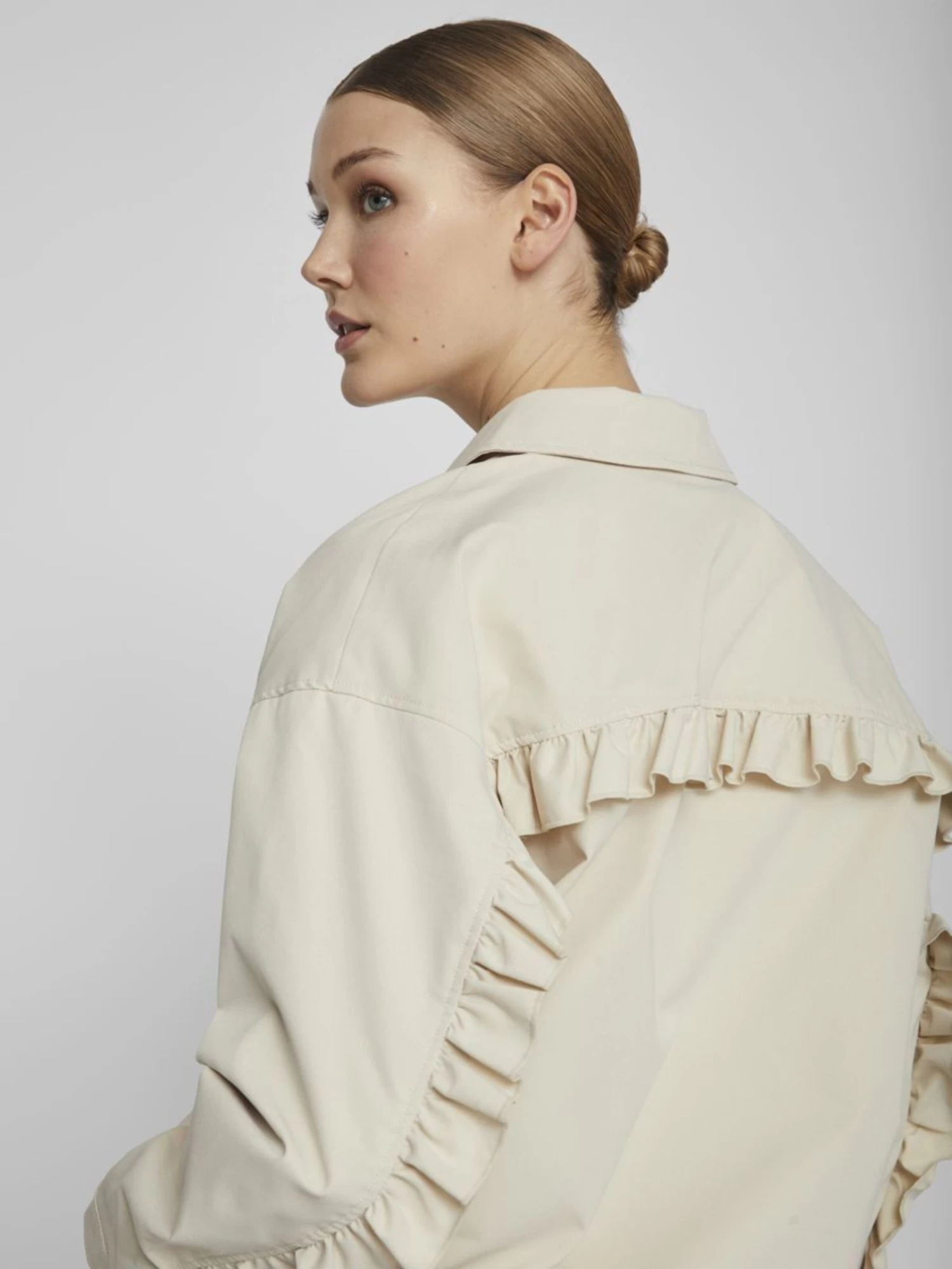 Vila Tussenjassen Tussenjas Dames Champagne 8 Vila Tussenjassen Tussenjas Dames Champagne - Afbeelding 8