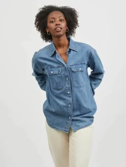 Vila Spijkerblouses Blouse Ninas Dames Blauw 19 Vila Spijkerblouses Blouse Ninas Dames Blauw -Vila 7730a00f0827f954fb86dc873e1e1c68 scaled