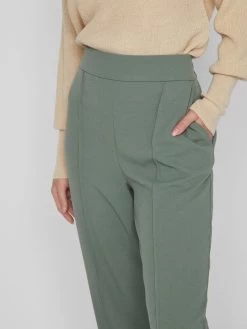 Vila Palazzo Broeken Wide Leg Pantalon Clua Dames Groen -Vila 7752e23ee23e975289ca4be233c7c15a