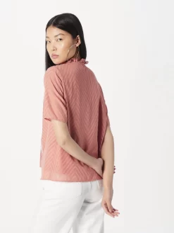 Vila Blouses Met Korte Mouw Blouse Michelle Dames Oudroze -Vila 7773a2ba24aac19fbaee832eb18ded90 scaled