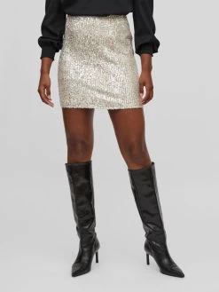 Mini Rokken Rok Dames Roze -Vila 77ba9f3c629aa730f8df27dfa1a2149b