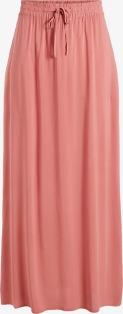 Vila Maxi Rokken Rok Lana Dames Pink