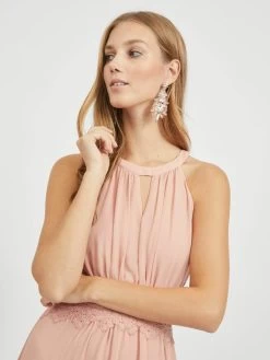 Vila Maxi Jurken Jurk Dames Rosa -Vila 781cf228a332c49962c566eb5499fa8a