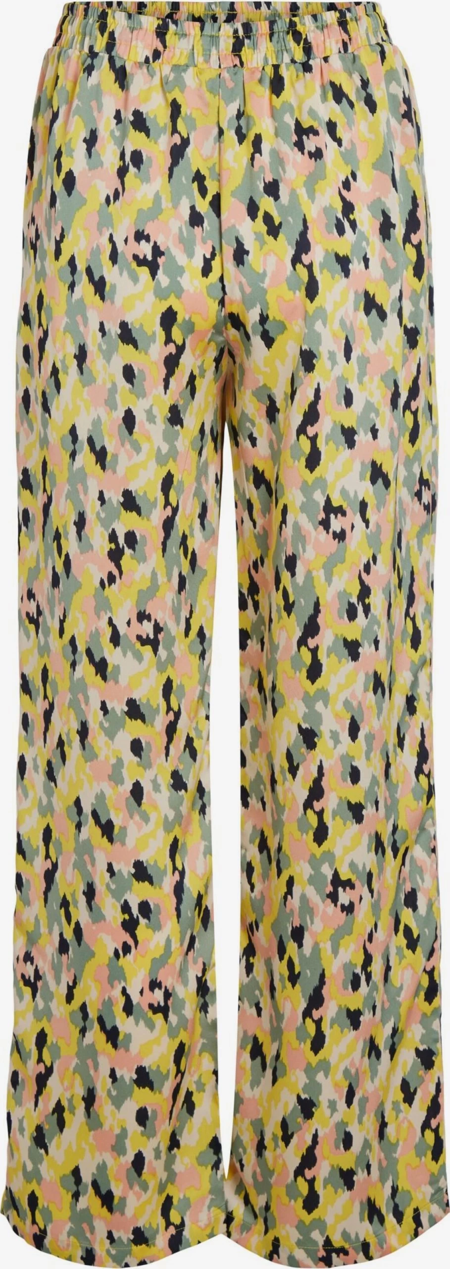 Vila Pantalons Wide Leg Broek Soffy Dames Grijs 2 Vila Pantalons Wide Leg Broek Soffy Dames Grijs - Afbeelding 2