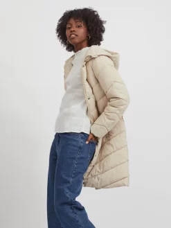 Vila Wintermantels Wintermantel Philipa Dames Crème -Vila 797fc579044006bee7be7e910fce1390 scaled