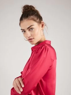 Vila Overhemden Blouse Dames Framboos -Vila 79e88bbb44030a4f8c2edc40d0dc286b