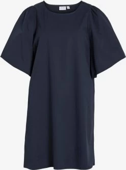 Vila Mini Jurken Jurk Dames Navy