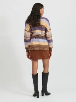 Vila Vesten Gebreid Vest Dames Lila -Vila 7b0657da6f9ef9568a78d2ed1b71890d