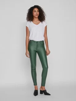 Vila Jeans Skinny Jeans Commit Dames Donkergroen -Vila 7ba666d40b7bea6f3bb40bb09c0dfbff scaled