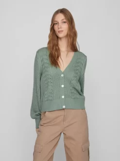 Vila Vesten Gebreid Vest Cattia Dames Jade Groen -Vila 7bab110e881e1620669a75ea36420edf scaled