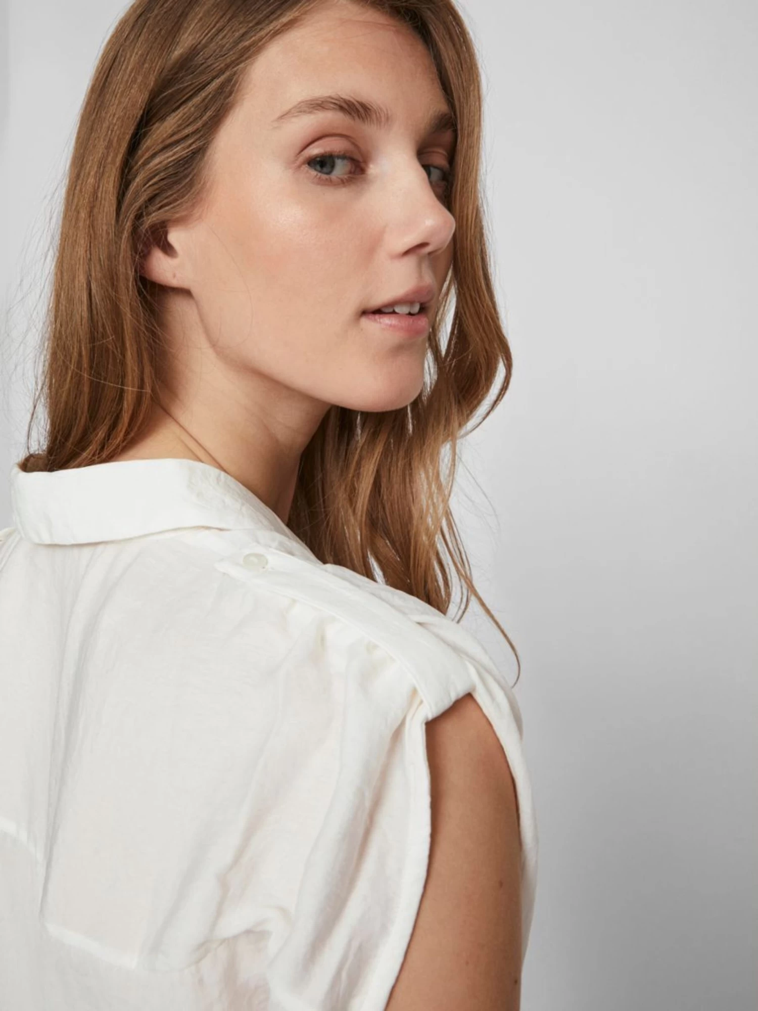 Vila Blouse Tops Blouse Dames Wit 7 Vila Blouse Tops Blouse Dames Wit - Afbeelding 7