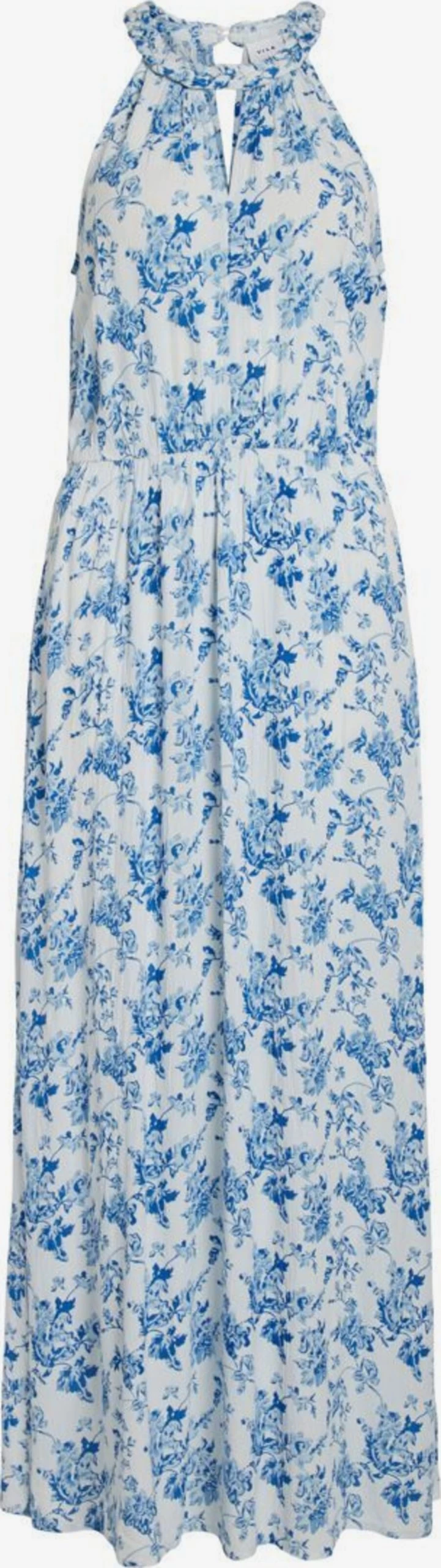 Vila Maxi Jurken Jurk Dames Blauw / Wit 1 Vila Maxi Jurken Jurk Dames Blauw / Wit