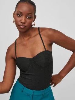 Vila Crop Tops Top Dana Dames Zwart 13 Vila Crop Tops Top Dana Dames Zwart -Vila 7c6dbfc326f29ded4b370d87163f4951