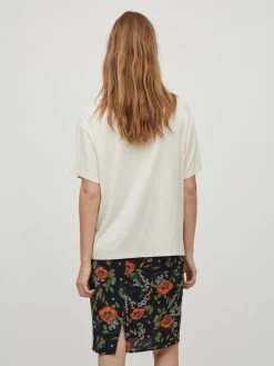 Vila T-shirts Shirt Sassi Dames Beige 6 Vila T-shirts Shirt Sassi Dames Beige -Vila 7dbb1110b850ba284d4ea7852854c55a