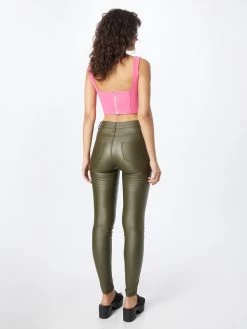 Vila Jeans Skinny Jeans Commit Dames Olijfgroen -Vila 7ddd3b2191b5cb2169424ee4bf2975b1