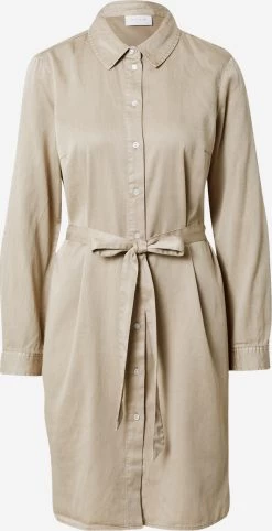 Vila Blousejurken Blousejurk Bista Dames Beige