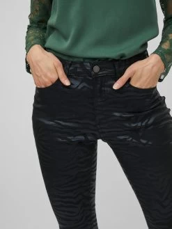 Vila Pantalons Skinny Broek SIB Dames Zwart -Vila 7e62a6704f4488796066d7535bd73a75