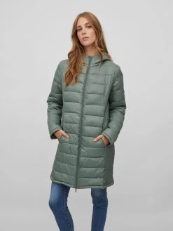 Vila Tussenmantels Tussenmantel Sibiria Dames Rookgrijs -Vila 7e9d39a4a7312f2fcbb65ae4fa02f66e