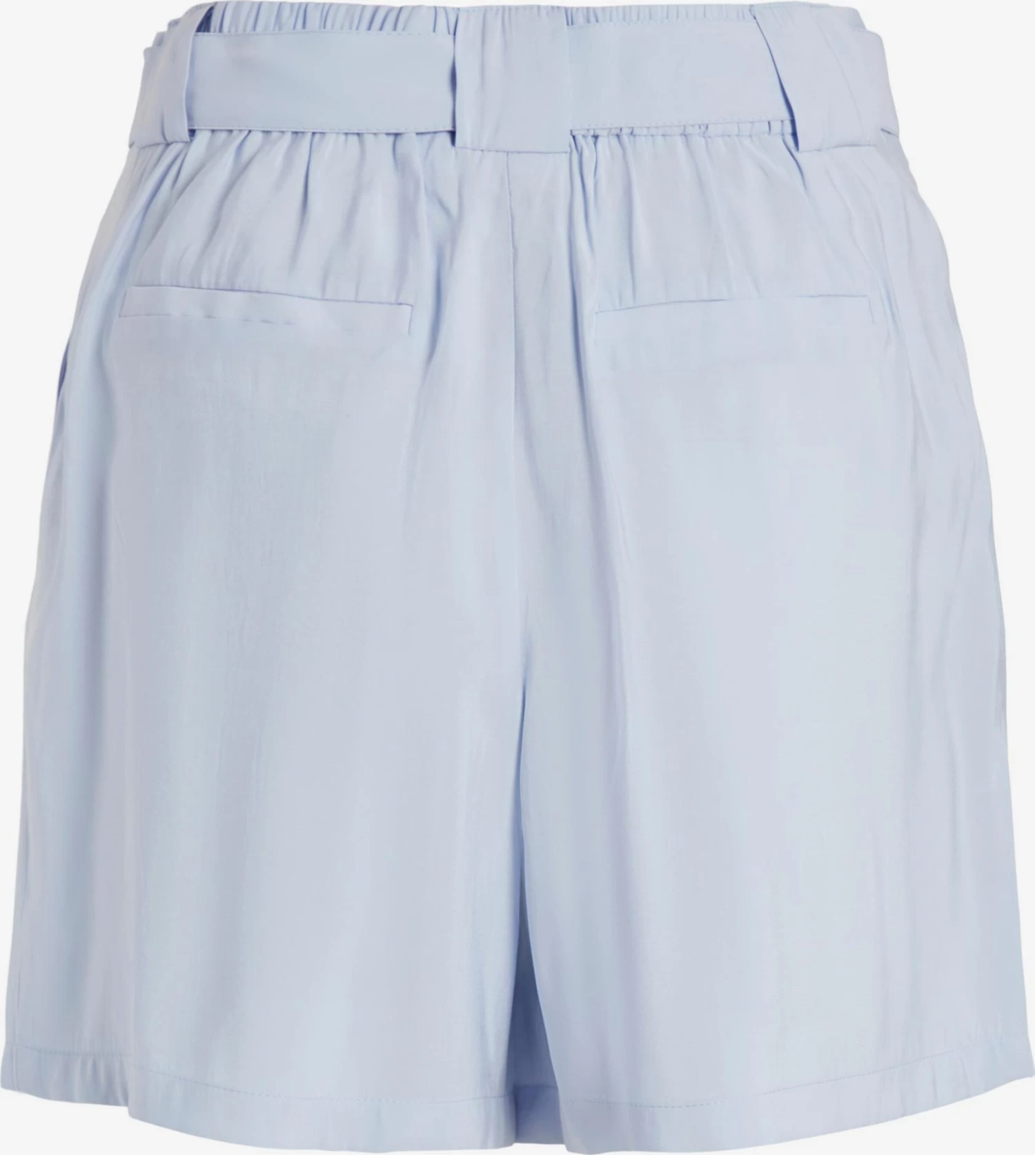 Vila Shorts Regular Bandplooibroek Pauline Dames Lichtblauw 2 Vila Shorts Regular Bandplooibroek Pauline Dames Lichtblauw - Afbeelding 2