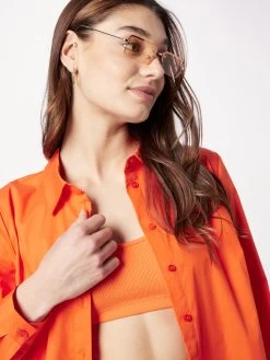 Vila Overhemden Blouse GIMAS Dames Mandarijn -Vila 7ef23526502013c3acf36c14c13da11b