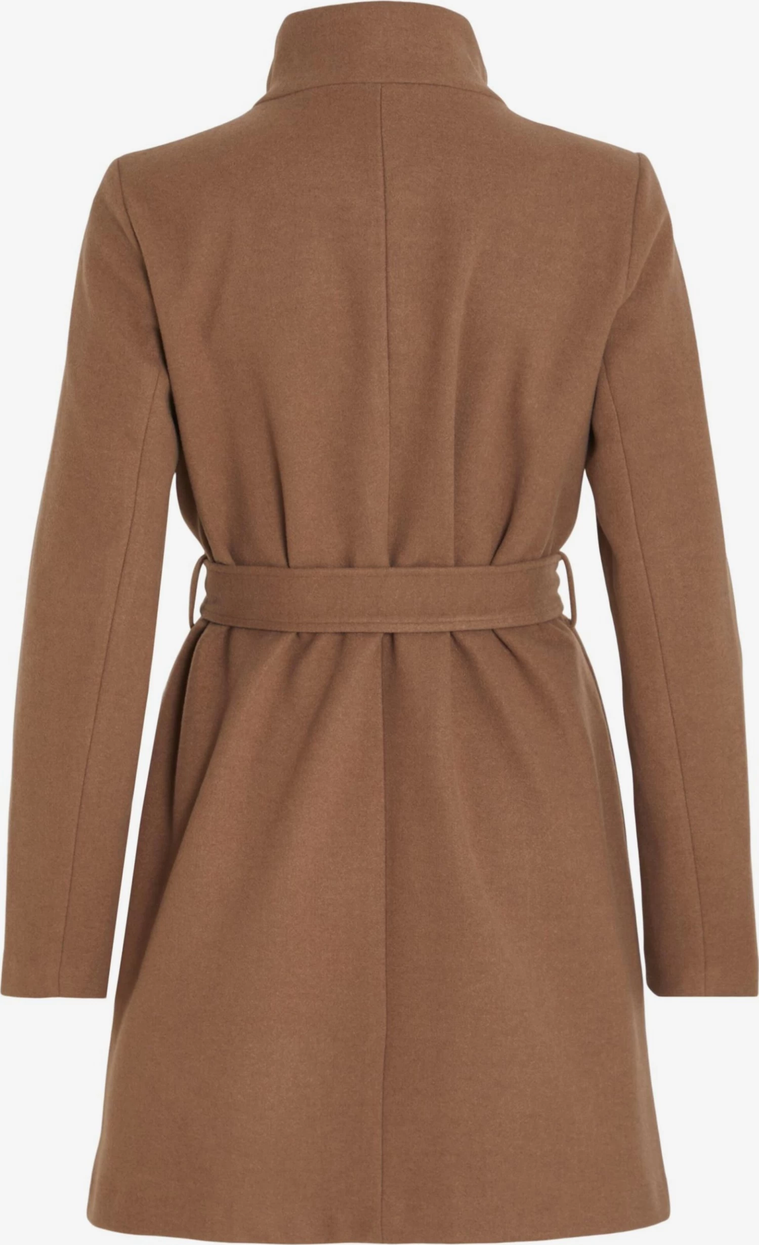 Vila Tussenmantels Tussenmantel Dames Bruin Gemêleerd 2 Vila Tussenmantels Tussenmantel Dames Bruin Gemêleerd - Afbeelding 2