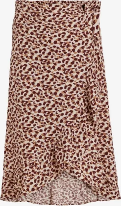 Vila Midi Rokken Rok Dames Bruin