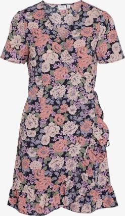 Vila Mini Jurken Jurk KAVA Dames Navy