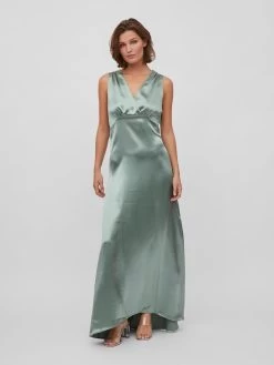 Vila Avondjurken Avondjurk Sittas Dames Pastelgroen -Vila 803bbb35e9167eb265763501e5456dbf