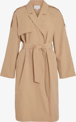 Vila Trenchcoats Tussenmantel Dessa Dames Sand
