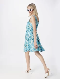 Vila Zomerjurken Zomerjurk KRISTINA LAIA Dames Hemelsblauw -Vila 816cf6251b9a8e10046bc0105db3a678 scaled