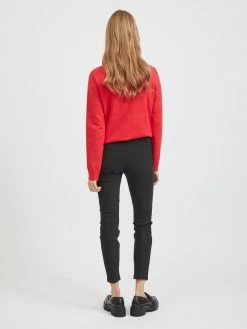 Vila Broeken Skinny Leggings Simine Dames Zwart -Vila 8341181255e81b405d230c96562c9ea0