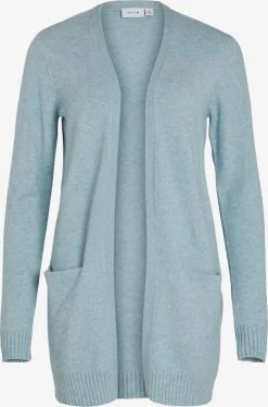 Vila Vesten Gebreid Vest Ril Dames Blauw