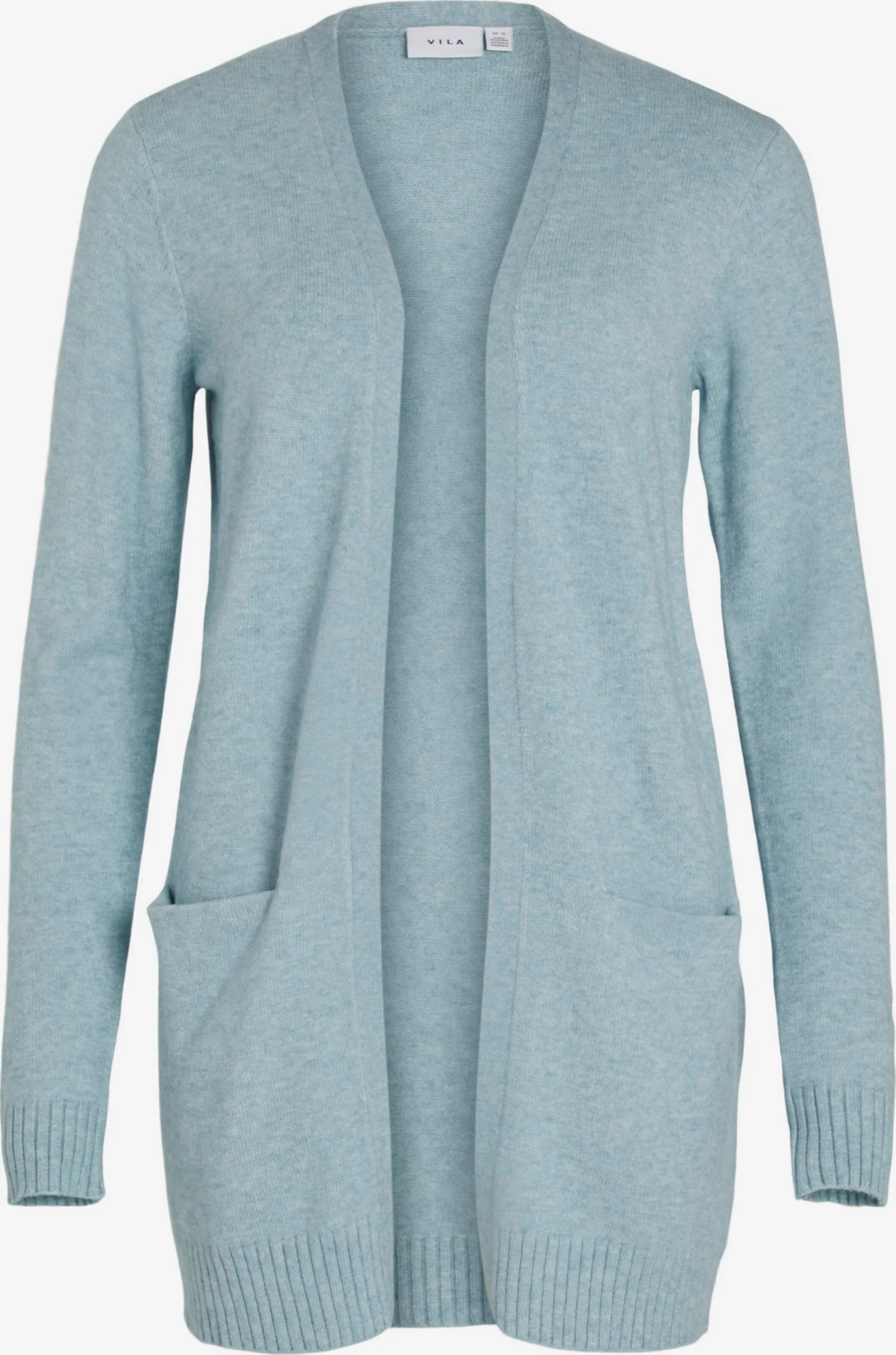 Vila Vesten Gebreid Vest Ril Dames Blauw 1 Vila Vesten Gebreid Vest Ril Dames Blauw