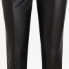 Vila Leren Broeken Slimfit Leggings Cordelia Dames Zwart