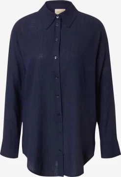 Lange Blouses Blouse FIONA Dames Navy