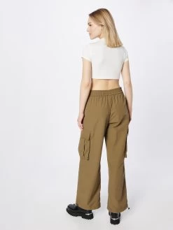 Vila Cargobroeken Loosefit Cargobroek Pocky Dames Olijfgroen -Vila 8442a8a93bdeca74f9ed6d57560d6731