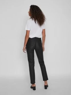 Vila Leren Broeken Regular Broek Commit Dames Zwart 11 Vila Leren Broeken Regular Broek Commit Dames Zwart -Vila 84fc4084ff138e5c3d2e21d75faefc3e