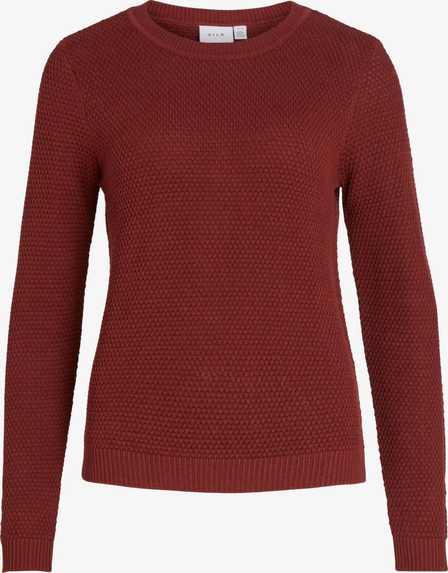 Vila Basic Truien Trui Dalo Dames Rood 1 Vila Basic Truien Trui Dalo Dames Rood