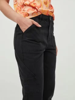 Vila Straight Regular Jeans Dames Zwart 12 Vila Straight Regular Jeans Dames Zwart -Vila 8654f3aa2d66d5af584ab4e358665add scaled