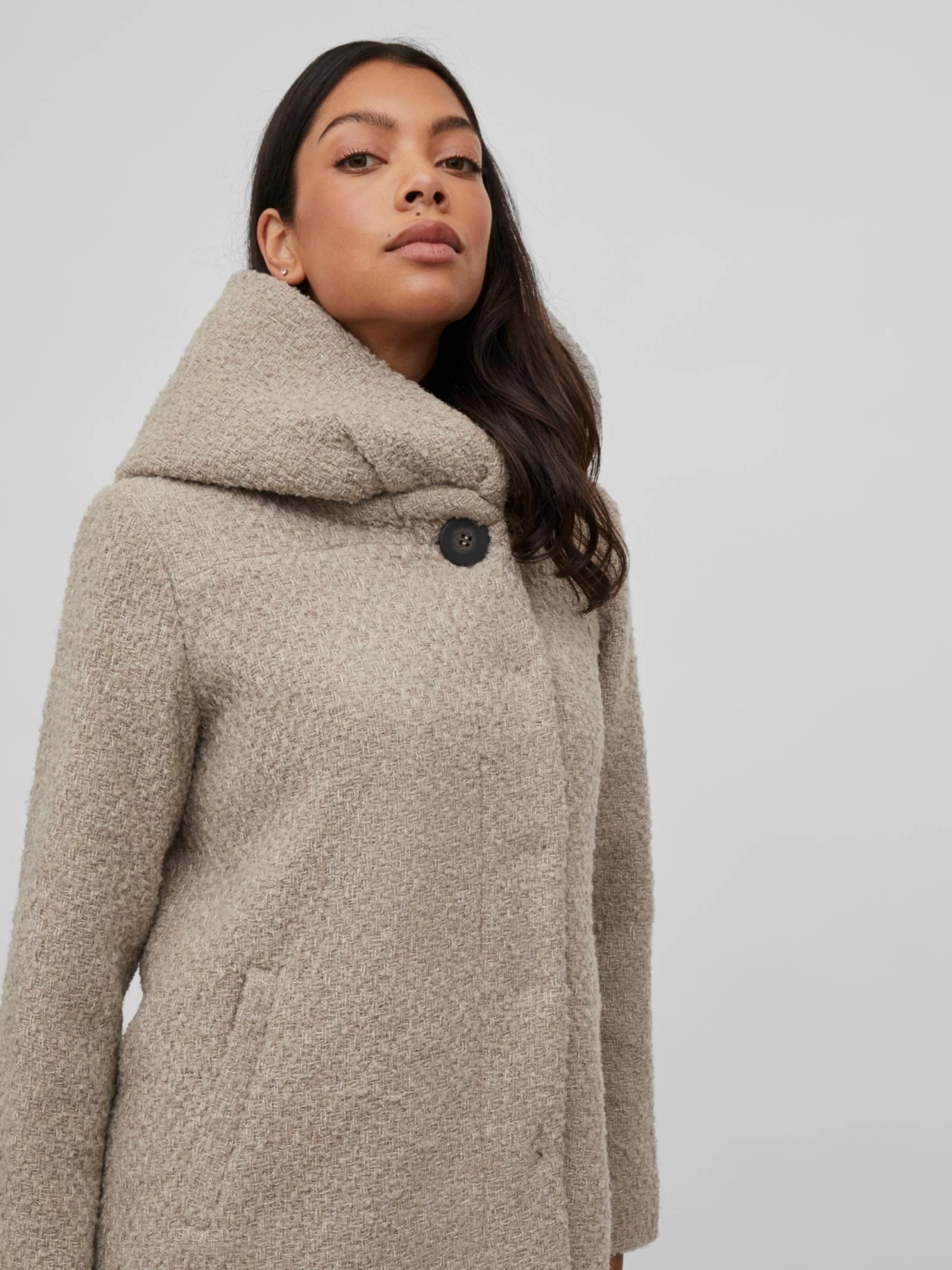 Vila Tussenmantels Tussenmantel Cana Dames Beige 7 Vila Tussenmantels Tussenmantel Cana Dames Beige - Afbeelding 7