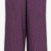 Vila Pantalons Wide Leg Broek Dames Bordeaux