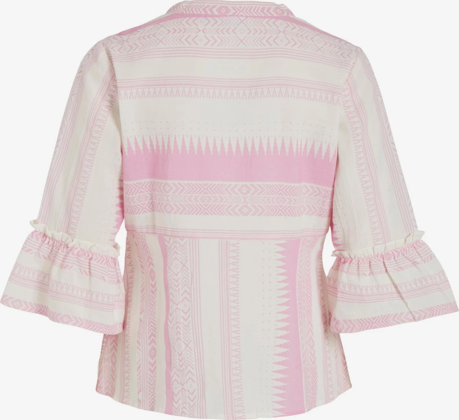 Vila Blouses Met Korte Mouw Blouse Dames Eosine / Lichtroze 2 Vila Blouses Met Korte Mouw Blouse Dames Eosine / Lichtroze - Afbeelding 2