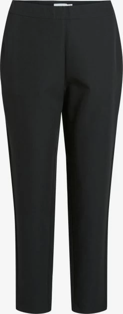 Vila Pantalons Regular Broek Carrier Dames Zwart